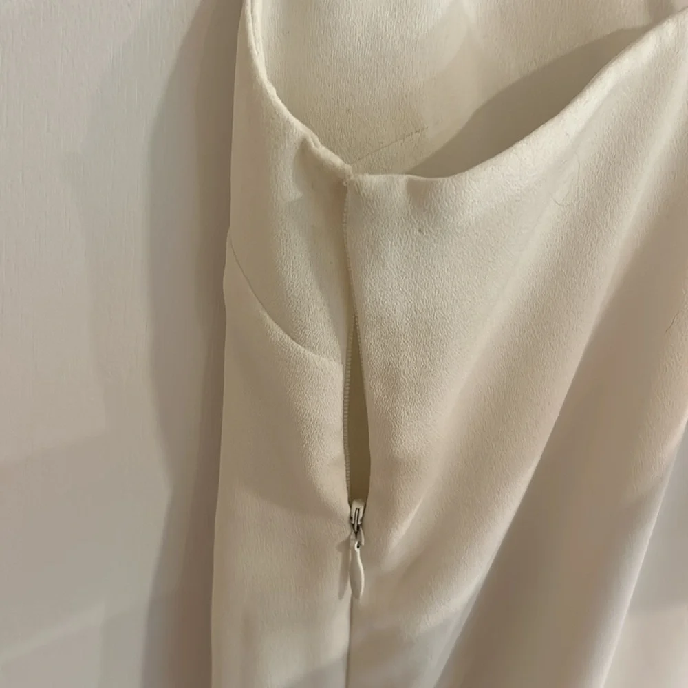 Beautiful Alexander Wang white strappy wide leg jumpsuit medium 6